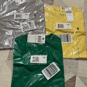Ralph Lauren Green T-Shirt set of 3
